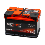 Аккумулятор MEXTEX PLUS  6СТ-75 (0) R+  евро.